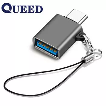 Ротор OTG Type-c к USB-ротору USB3.2 Ключ жесткого диска Мышь и планшет Подключение мобильного телефона U Разъем для диска 1pcs чёрный