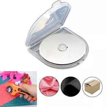 Роторные роликовые ножи, 10 шт., 45 мм, лоскутная кожа, ткань, вырезанная из бумаги 10pcs