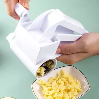 Роторные терки для сыра Leeseph, ручная ручная сырорезка с барабаном из нержавеющей стали, кухонный инструмент с ручным приводом для шоколада