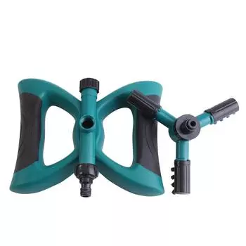 Роторный 3-рычажный дождеватель для полива садовых растений и овощей, многофункциональная система полива газона