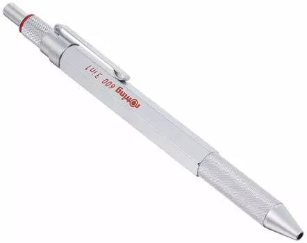 ROTRING 600 3in1 Silver Twist Type 2121117 Подлинный импортный продукт серебряный