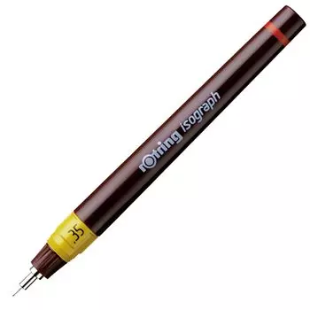 Rotring Isograph IPL оригинальный 0,35 мм 1903-400 [японский продукт] коричневый