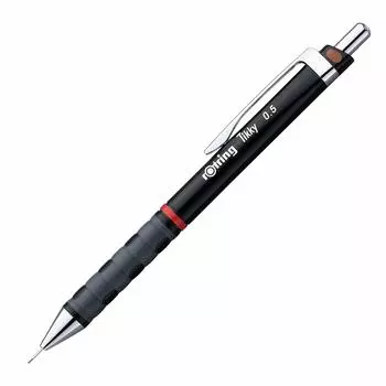 rOtring механический карандаш Tikki для черчения черный 1904695 подлинный импортный продукт 0,5 мм чёрный