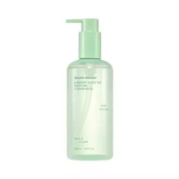 ROUND A ROUND Увлажняющее очищающее масло с зеленым чаем Comfort Green Tea 300 мл