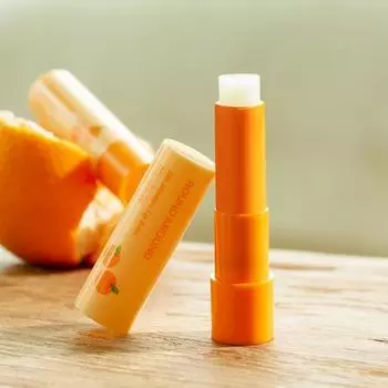 ROUND A ROUND Увлажняющий бальзам для губ Jeju [Мандарин] 3,4 г Jeju Moisture Lip Balm [Tangerine]