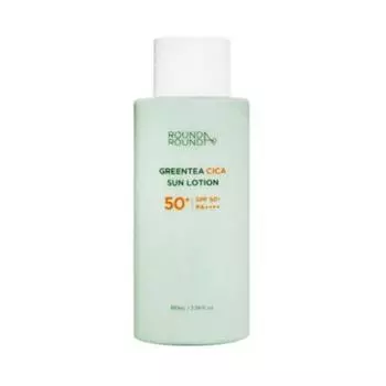 Round Around Green Tea Cica Sun Lotion 100ml, 4 pieces