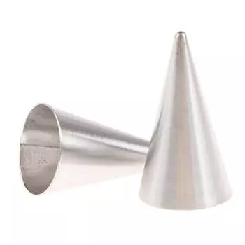 Круглые украшения торта Насадки для нанизывания трубочек Трубочки для глазури Насадки для кексов Инструменты для кексов 1#