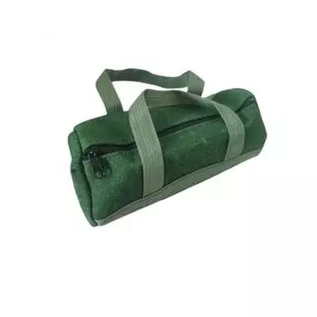 Round Design Tool Storage Organizer Thick Canvas Hand Tool Case Repair Tool Bags Electrician 25x11cm