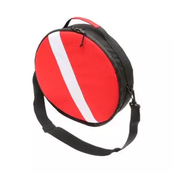 Round Diving Regulator Protective Bag Padded Snorkeling Dive Bag