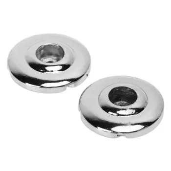 Round Electric Bass String Retainer Friction Reducing Robust Decorative Electric Bass String Tree серебряный