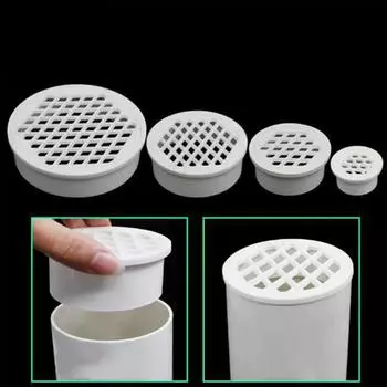 Round Floor Drain Balcony Roof Deodorant Anti-blocking Insertion Sewer Pipe Cover Drain Pipe With Built-in Floor Drain