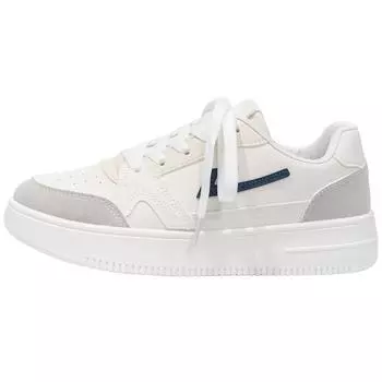 Round head breathable thick baseplate shoes simple low-key low-top biscuit shoes fashionable versatile high-end casual shoes women 35