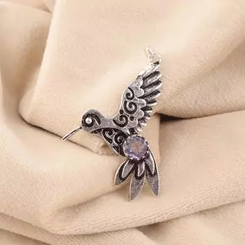 Round Iolite Gemstone 925 Sterling Silver Jewelry Pendant1.8 For Birthday Gift CP-20-8