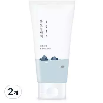 ROUND LAB 1025 Dokdo Cleanser Очищающая пенка, 150 мл, 2 шт.