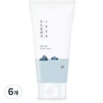 ROUND LAB 1025 Dokdo Cleanser Очищающая пенка, 150 мл, 6 шт.