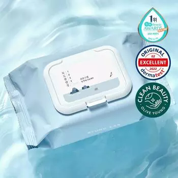 ROUND LAB 1025 Dokdo Cleansing Tissue 30pcs AUTHENTIC STORE