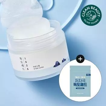 Round Lab 1025 Dokdo Pad Special (70 листов + 10 листов в подарок), Корейская популярная взрывная косметика