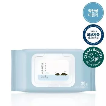 ROUND LAB 1025 Токдо Салфетки очищающие 30шт