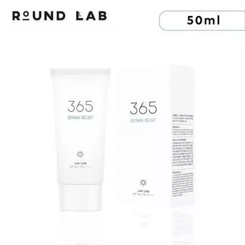 ROUND LAB 365 Солнцезащитный крем Derma Relief SPF 50+PA++++ 50мл