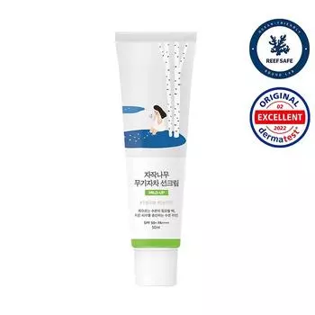 Round Lab Birch Juice Увлажняющий мягкий солнцезащитный крем 50 мл (SPF50 +) 1 PCS