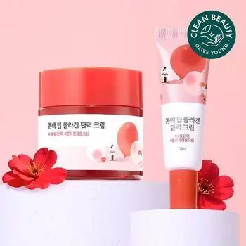 Round Lab Camellia Deep Collagen Elasticity Cream 50 мл Специальный (+10мл)