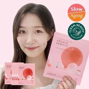 Round Lab Camellia Deep Collagen Elasticity Gel Mask 4 sheets (On)