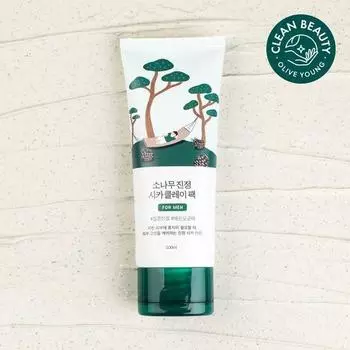 ROUND LAB Для мужчин Pine Soothing Cica Clay Pack 100 мл
