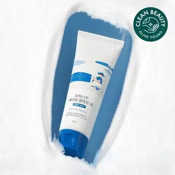 ROUND LAB For Men Очищающая пена для бритья с березовым соком, 120 мл