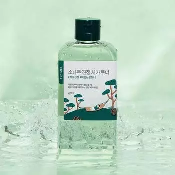 Round Lab For Men Pine Успокаивающий тоник Cica 200 мл