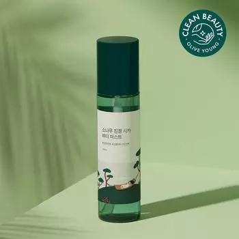 ROUND LAB Pine Calming Cica гель для душа и спрей для тела 50 мл