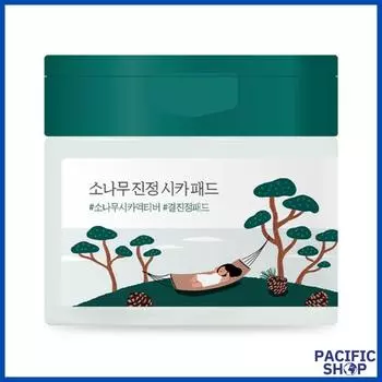 ROUND LAB Pine успокаивающий Cica Pad (50 подушечек)