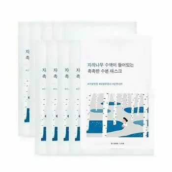 ROUND LAB Тканевая увлажняющая маска с березовым соком, 10 шт.