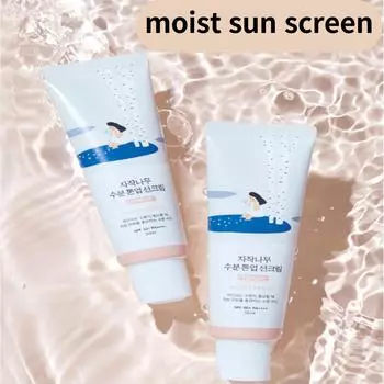 [ROUND LAB] ТОНИЗИРУЮЩИЙ СОЛНЦЕЗАЩИТНЫЙ КРЕМ SPF50+ PA++++ 50 МЛ | В течение всего дня и остается сильным отбеливающим увлажняющим солнцезащитным кремом.