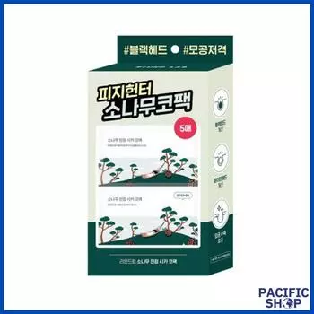 [ROUND LAB] Успокаивающая маска для носа Cica Biocellular Pine 5 шт.