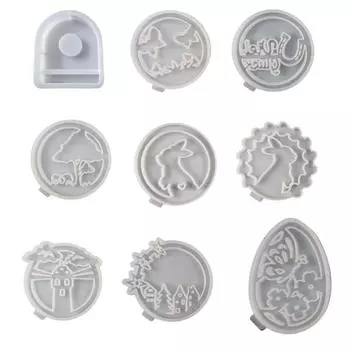 Round Mould Butterfly Silicone Molds Holder Molds Table Decorations