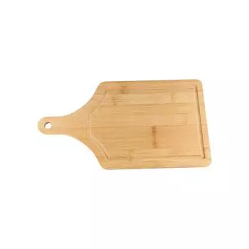 Round/rectangle Chopping Board With Handle Serving Tray Chopping Board Wooden Pizza Board Cheese Style B