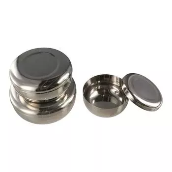 Round Rice Bowl Single Layer Children Bowl Korean Stainless Steel Bowl Cream Foam S