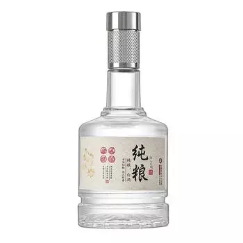 Round shaped classical lead-free glass whiskey decanter for Liquor Scotch Bourbon 500ML Alcohol Bottle золотой