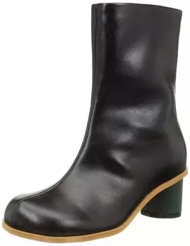 Round short boots RWGS224507 BLK [Furfur]