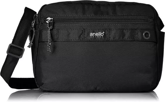 round shoulder bag DC GUA0982Z Black [Anello Grande] 2-layer