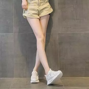 Круглый носок Off White Повседневная женская обувь Y2k Модная стильная высококачественная обувь для папы для женщин H Designer Luxury Вулканизированная обувь 35 покинуть белый