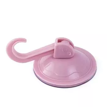 Round Vacuum Suction Cup Hook Punch-free Wall Vacuum Hooks Wall Strong Suction Cup Hook for Window