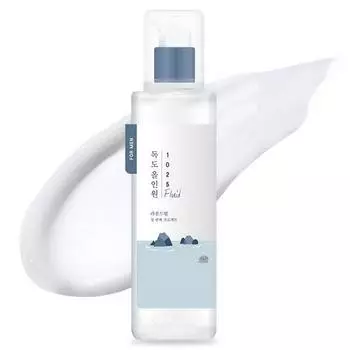 Round Wrap for Men 1025 Dokdo All-in-One Fluid, 200мл, 1 шт, лучшая мужская косметика Кореи
