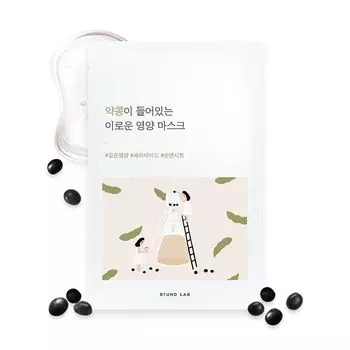 ROUNDLAB Soy Nourishing Mask and Intensive Nutrition Ceramide Adenosine 27 мл Light Brown Sheet/Nutrition Увлажнение, уход, 11243173 светло-коричневого