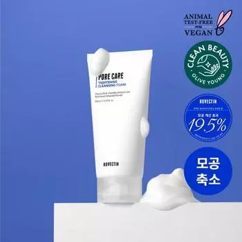 Rovectin Pore Care сужающая очищающая пенка 150 мл Pore reduction cleansing foam