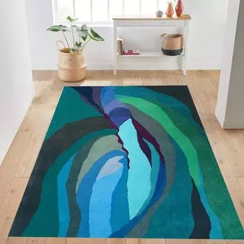 Rovigo Home Цифровая печать Моющийся нескользящий напольный ковер для гостиной RVG0225