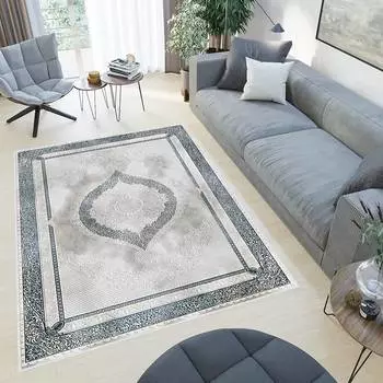 Rovigo Home Цифровая печать Моющийся нескользящий напольный ковер для гостиной RVGHOME0485