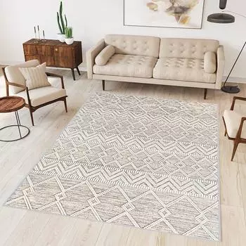 Rovigo Home Цифровая печать Моющийся нескользящий напольный ковер для гостиной RVG0303