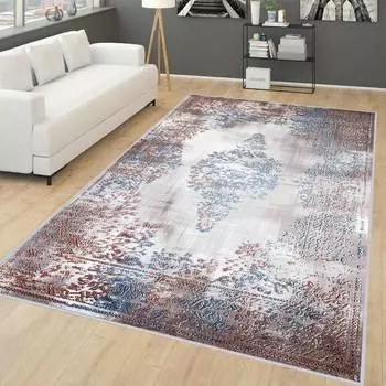 Rovigo Home Цифровая печать Моющийся нескользящий напольный ковер для гостиной RVG0263