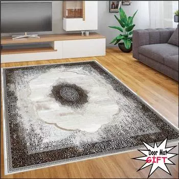 Rovigo Home Цифровая печать Моющийся нескользящий напольный ковер для гостиной RVG0443